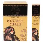 Varas de Palo Santo Dourado e Baunilha 15g
